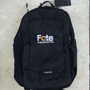 NEW TIMBUK2 Parkside Eco Black Backpack Pack Fits 15” Laptop Fate Therapeutics